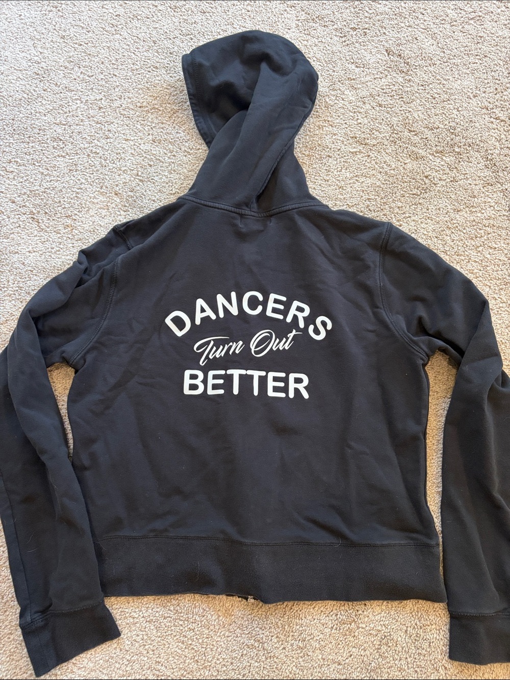 Black Hoodie for Dancers
